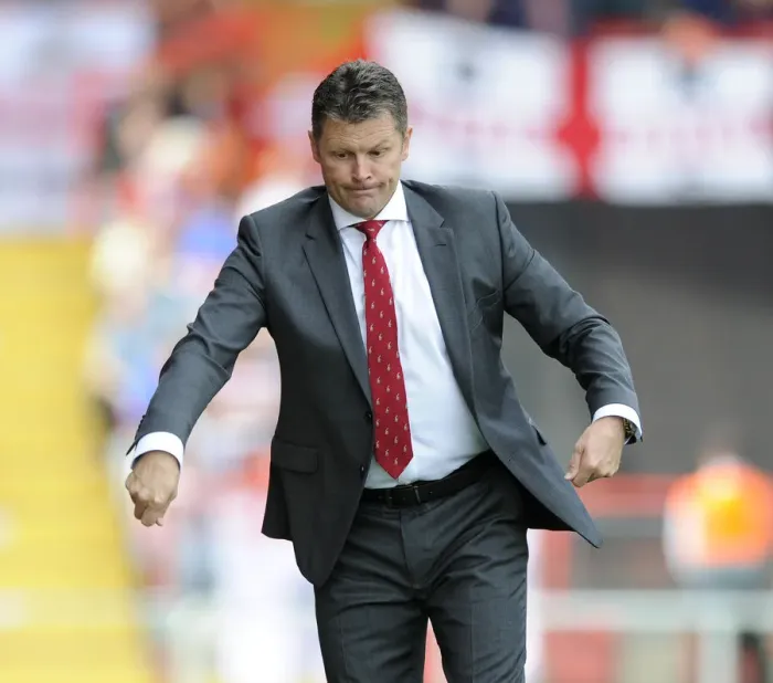 Framed Print : Steve Cotterill Leads Bristol City Against Doncaster Rovers, September 13, 2014