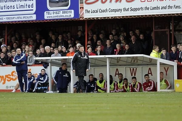 Steve Cotterill Leads Bristol City in FA Cup Battle at Tamworth, 08 / 12 / 2013