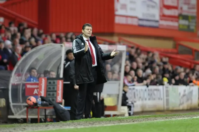 Framed Print : Steve Cotterill Leads Bristol City in FA Cup Battle against Watford Framed Print : Steve Cotterill Leads Bristol City in FA Cup Battle against Watford