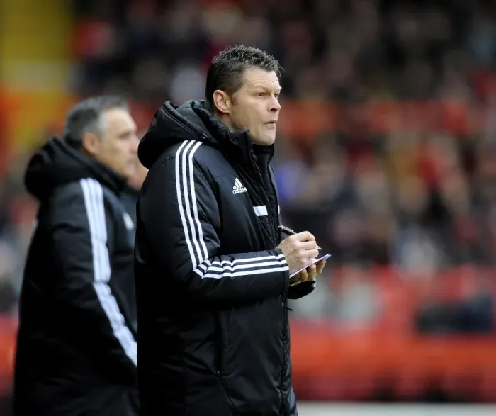 Framed Print : Steve Cotterill Leads Bristol City on the Football Field Against MK Dons at Ashton Gate, 2014 Framed Print : Steve Cotterill Leads Bristol City on the Football Field Against MK Dons at Ashton Gate, 2014