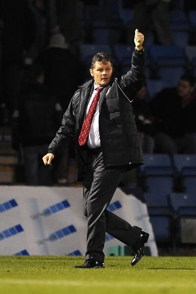 Steve Cotterill Leads Bristol City Against Gillingham in FA Cup Battle, 08 / 11 / 2014