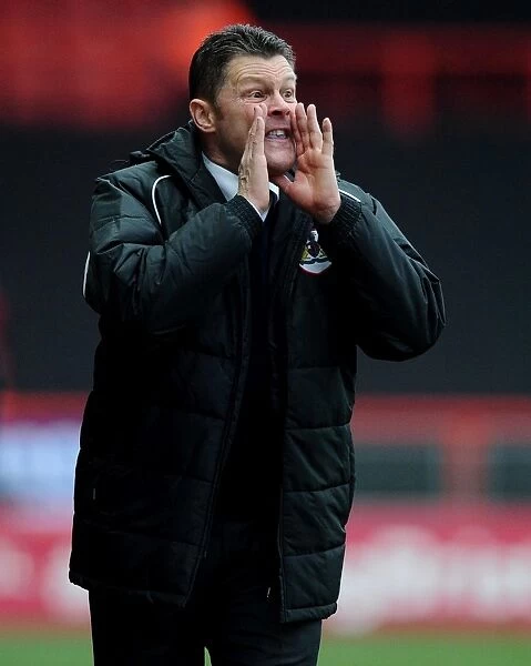 Steve Cotterill Leads Bristol City Against Gillingham in Sky Bet League One, March 14, 2015