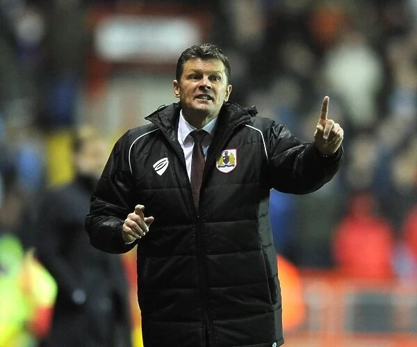 Steve Cotterill Leads Bristol City in Johnstones Paint Trophy Clash Against Coventry City, December 2014