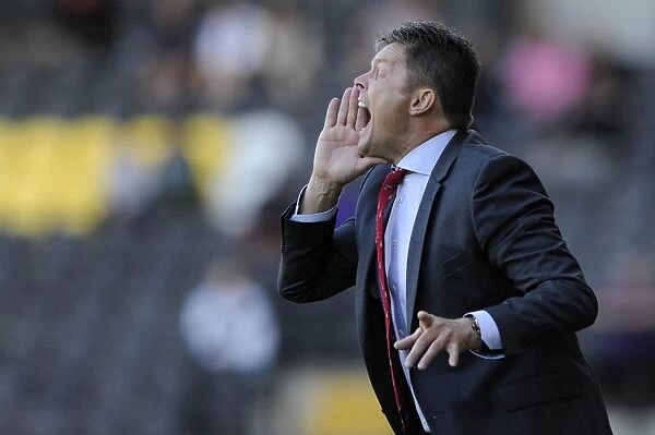 Steve Cotterill Leads Bristol City Against Notts County in Sky Bet League One Clash, August 2014