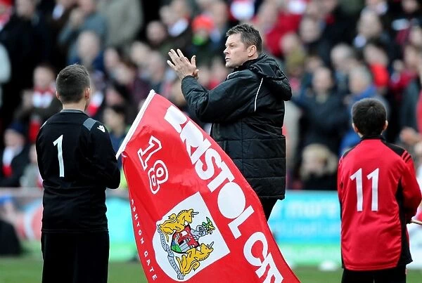 Steve Cotterill Leads Bristol City Against Sheffield United in Sky Bet League One, February 2015