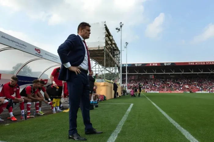 Framed Print : Steve Cotterill Leads Bristol City in Sky Bet Championship Match Against Reading Framed Print : Steve Cotterill Leads Bristol City in Sky Bet Championship Match Against Reading