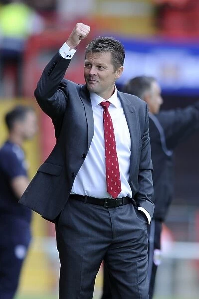 Steve Cotterill Leads Bristol City in Sky Bet League One Clash Against Colchester United, 2014