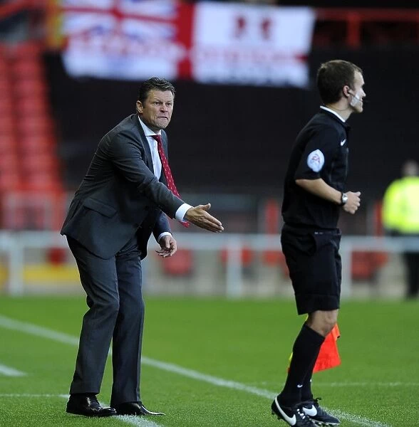 Steve Cotterill Leads Bristol City in Sky Bet League One Clash Against Leyton Orient, 2014