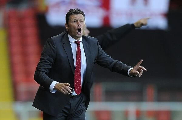 Steve Cotterill Leads Bristol City in Sky Bet League One Match Against Leyton Orient, 2014