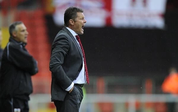 Steve Cotterill Leads Bristol City in Sky Bet League One Clash Against Leyton Orient, 2014