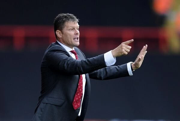 Steve Cotterill Leads Bristol City in Sky Bet League One Match against Scunthorpe United, September 2014