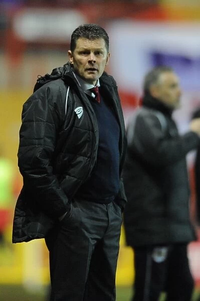 Steve Cotterill Leads Bristol City in Sky Bet League One Clash Against Peterborough United, 2015