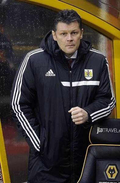 Steve Cotterill Leads Bristol City in Sky Bet League One Clash at Molineux Against Wolverhampton Wanderers, 2014