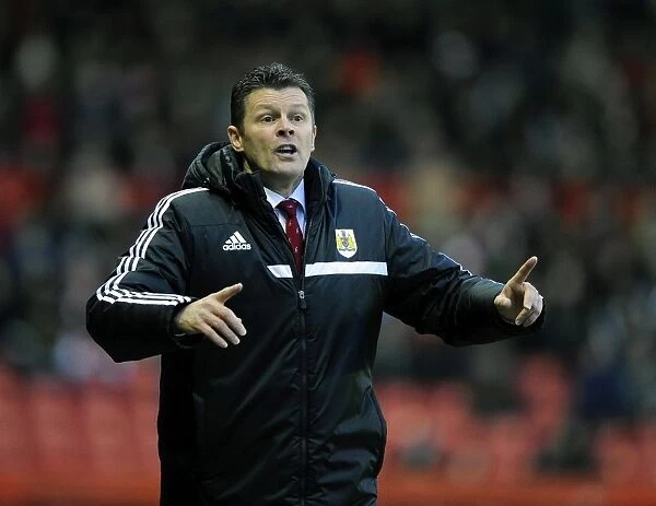 Steve Cotterill Leads Bristol City in Sky Bet League One Clash Against Carlisle United (01-02-2014)