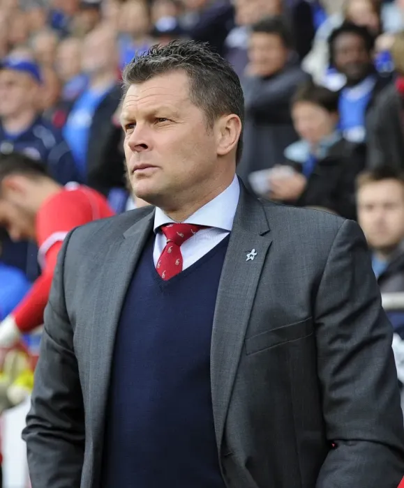 Framed Print : Steve Cotterill Leads Bristol City in Sky Bet League One Clash against Chesterfield