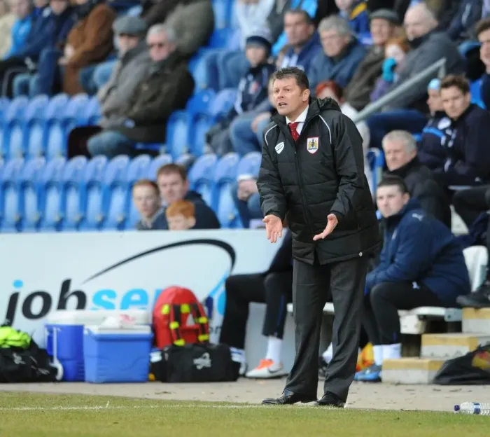 Framed Print : Steve Cotterill Leads Bristol City in Sky Bet League One Clash against Colchester United, February 2015 Framed Print : Steve Cotterill Leads Bristol City in Sky Bet League One Clash against Colchester United, February 2015