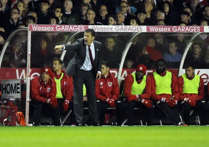 Framed Print : Steve Cotterill Leads Bristol City in Sky Bet League One Match Against Bradford City, 2014 Framed Print : Steve Cotterill Leads Bristol City in Sky Bet League One Match Against Bradford City, 2014