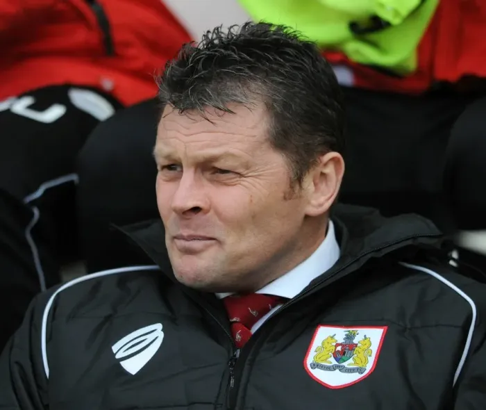 Framed Print : Steve Cotterill Leads Bristol City in Sky Bet League One Match against Colchester United, February 2015