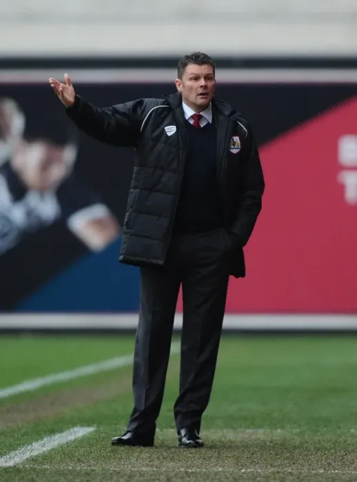 Framed Print : Steve Cotterill Leads Bristol City in Sky Bet League One Match Against Gillingham, March 14, 2015