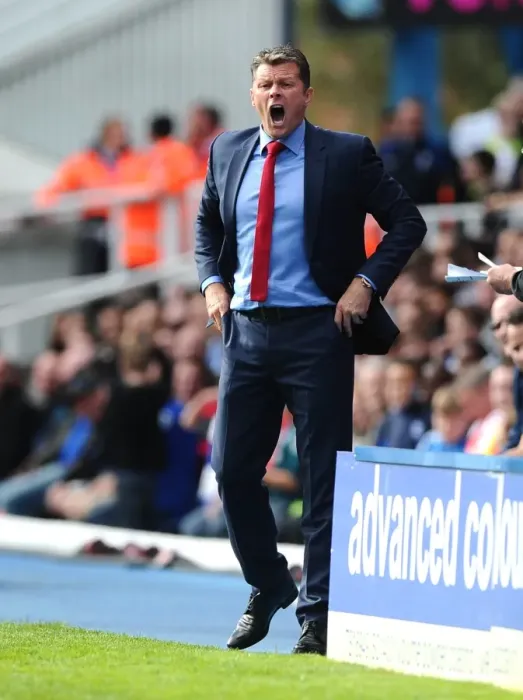 Framed Print : Steve Cotterill Leads Bristol City at St. Andrews Stadium Framed Print : Steve Cotterill Leads Bristol City at St. Andrews Stadium