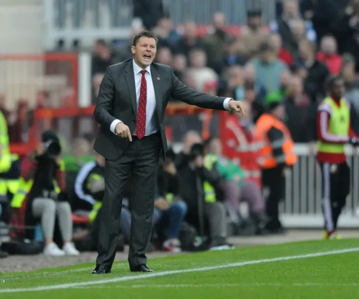 Framed Print : Steve Cotterill Leads Bristol City at Swindon Town, November 15, 2014 - Football Manager Framed Print : Steve Cotterill Leads Bristol City at Swindon Town, November 15, 2014 - Football Manager