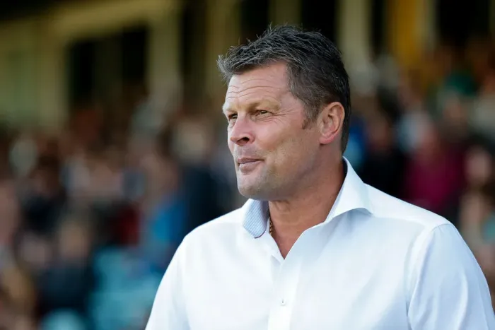 Framed Print : Steve Cotterill Observes: Bristol City vs. Yeovil Town, July 2015 (Pre-Season Friendly at Huish Park Stadium)
