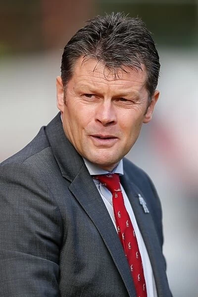 Steve Cotterill Watches as Barnsley Takes on Bristol City, 2014