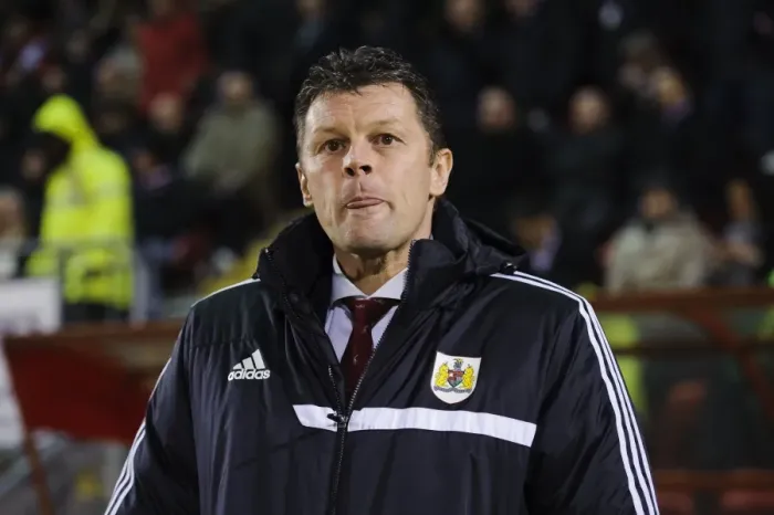 Framed Print : Steve Cotterill Watches Leyton Orient vs. Bristol City Football Match Framed Print : Steve Cotterill Watches Leyton Orient vs. Bristol City Football Match