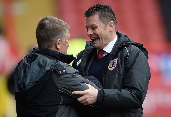 Steve Cotterill Welcomes Andy Hessenthaler: Bristol City vs Gillingham, 2015
