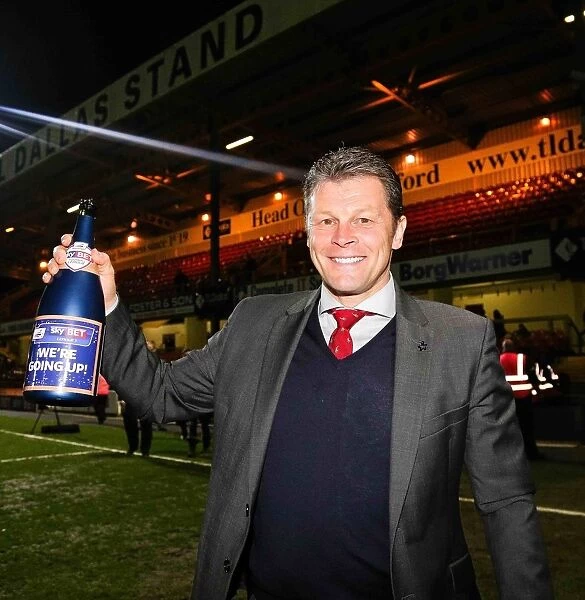 Steve Cotterill's Euphoric Promotion Moment with Bradford City Fans