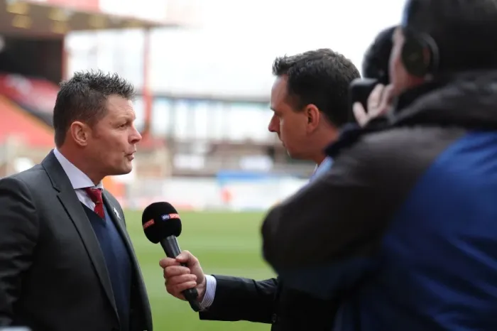 Framed Print : Steve Cotterill's Post-Match Interview: Bristol City vs. Fleetwood Town, January 2, 2015 Framed Print : Steve Cotterill's Post-Match Interview: Bristol City vs. Fleetwood Town, January 2, 2015