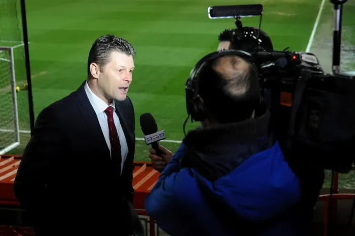 Framed Print : Steve Cotterill's Pre-Match Interview: Bristol City vs Coventry City, Sky Bet League One (February 4, 2014)