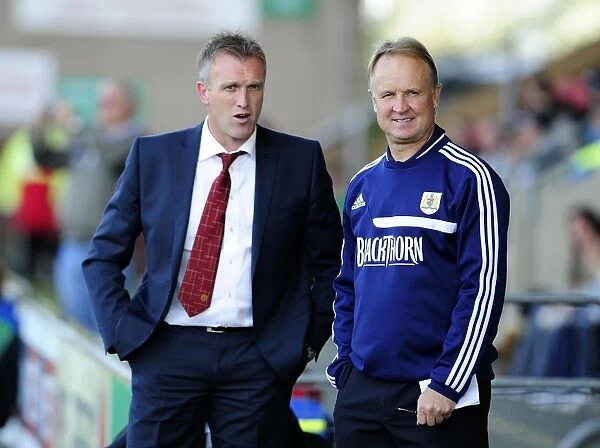 Steve Davis and Sean O'Driscoll: A Pre-Match Conversation between Managers at Crewe Alexandra's Alexandra Stadium (Crewe V Bristol City, 2013)