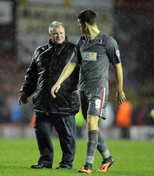 Framed Print : Steve Evans and Alex Revell of Rotherham United Depart After Loss to Bristol City Framed Print : Steve Evans and Alex Revell of Rotherham United Depart After Loss to Bristol City
