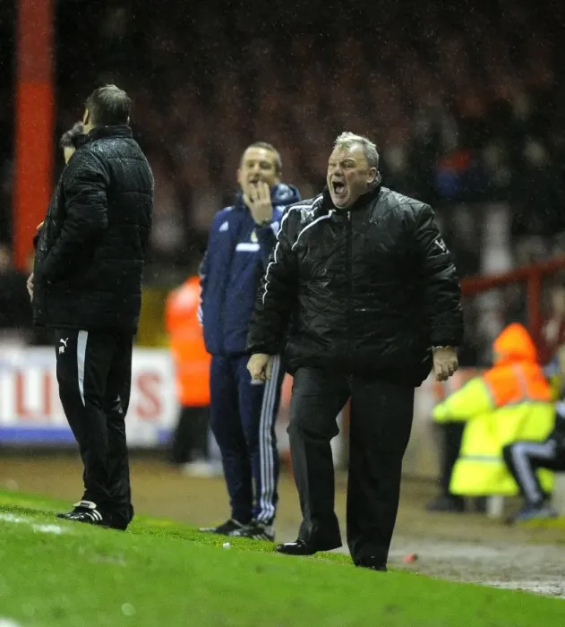 Framed Print : Steve Evans Goes Head-to-Head with Bristol City in Sky Bet League One Clash, December 2013 Framed Print : Steve Evans Goes Head-to-Head with Bristol City in Sky Bet League One Clash, December 2013