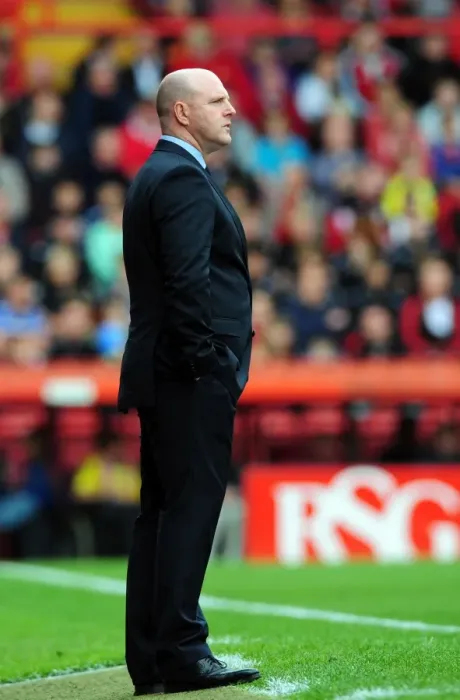 Framed Print : Steve Kean at the Helm: Bristol City vs. Blackburn Rovers, Championship Football Match at Ashton Gate Stadium (September 15, 2012)