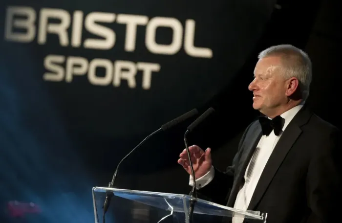 Framed Print : Steve Lansdown at 2015 Bristol City Football Club Gala Dinner Framed Print : Steve Lansdown at 2015 Bristol City Football Club Gala Dinner