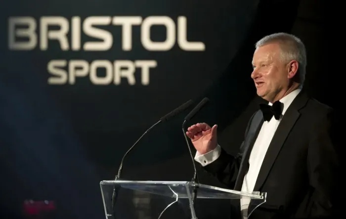 Framed Print : Steve Lansdown at 2015 Bristol City Football Club Gala Dinner