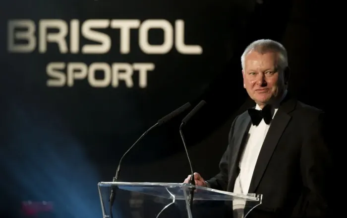 Framed Print : Steve Lansdown at 2015 Bristol City Football Club Gala Dinner Framed Print : Steve Lansdown at 2015 Bristol City Football Club Gala Dinner