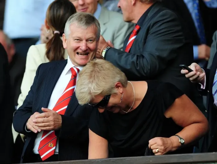 Framed Print : Steve Lansdown, Bristol City Chairman at Ipswich Town vs. Bristol City Championship Match, 2010