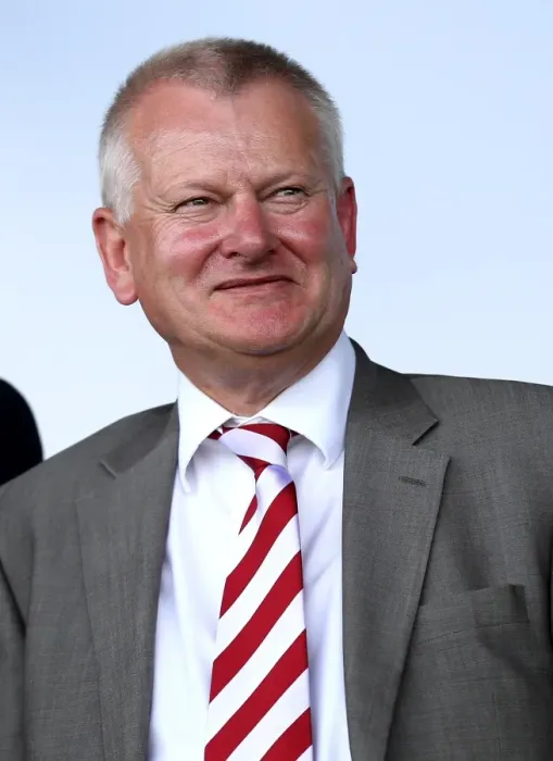 Framed Print : Steve Lansdown, Bristol City Majority Shareholder, at Burton Albion Match, Sky Bet Championship (August 13, 2016)
