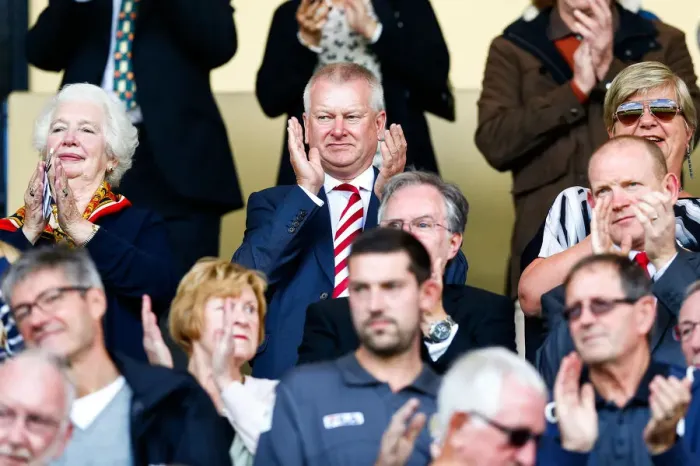 Framed Print : Steve Lansdown Watches Notts County vs. Bristol City, Sky Bet League 1 (31 / 04 / 2014) Framed Print : Steve Lansdown Watches Notts County vs. Bristol City, Sky Bet League 1 (31 / 04 / 2014)