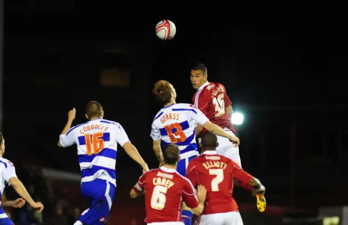 Framed Print : Steven Caulker in Action: Bristol City vs. QPR, Npower Championship, Ashton Gate, 22 / 10 / 2010