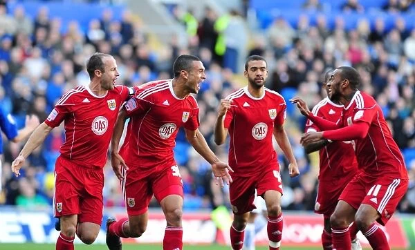 Steven Caulker's Stunner: Bristol City Takes 1-0 Lead Over Cardiff City, Npower Championship 2010