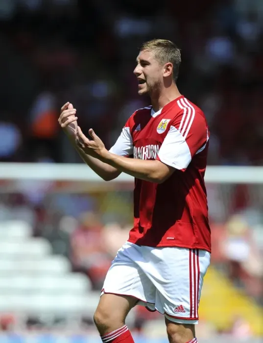 Framed Print : Steven Davies in Action: Bristol City vs Glasgow Rangers (2013), Ashton Gate Stadium Framed Print : Steven Davies in Action: Bristol City vs Glasgow Rangers (2013), Ashton Gate Stadium
