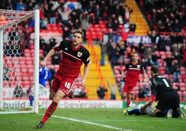 Steven Davies Equalizer: A Championship Battle between Bristol City and Ipswich Town, January 2013