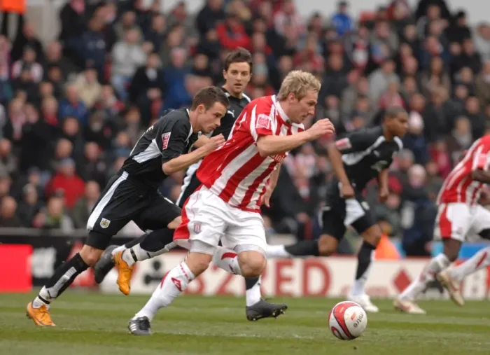 Framed Print : Stoke City vs. Bristol City: A Football Rivalry - Season 07-08 Framed Print : Stoke City vs. Bristol City: A Football Rivalry - Season 07-08