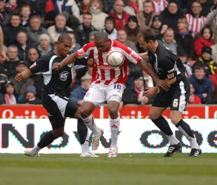 Framed Print : Stoke City vs. Bristol City: A Football Rivalry - Season 07-08 Framed Print : Stoke City vs. Bristol City: A Football Rivalry - Season 07-08