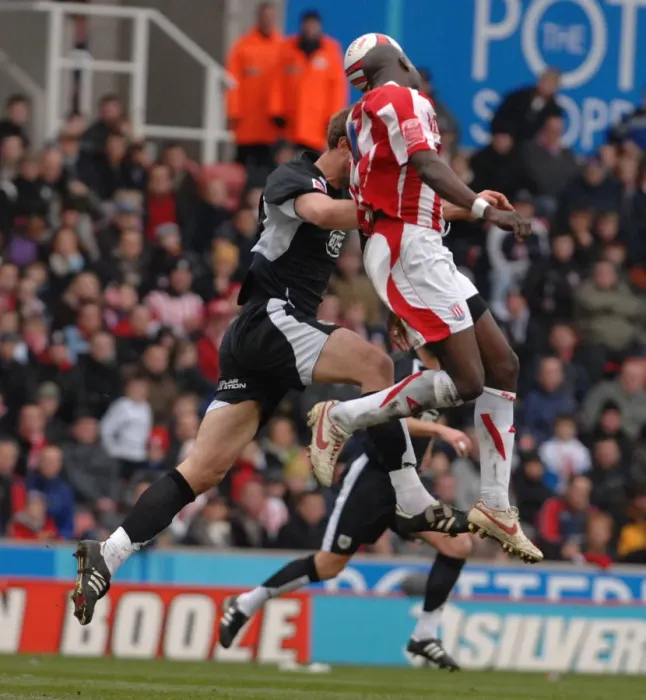 Framed Print : Stoke City vs. Bristol City: A Football Rivalry - Season 07-08