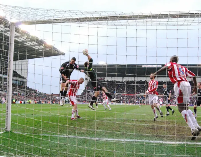 Framed Print : Stoke City vs. Bristol City: A Football Rivalry - Season 07-08